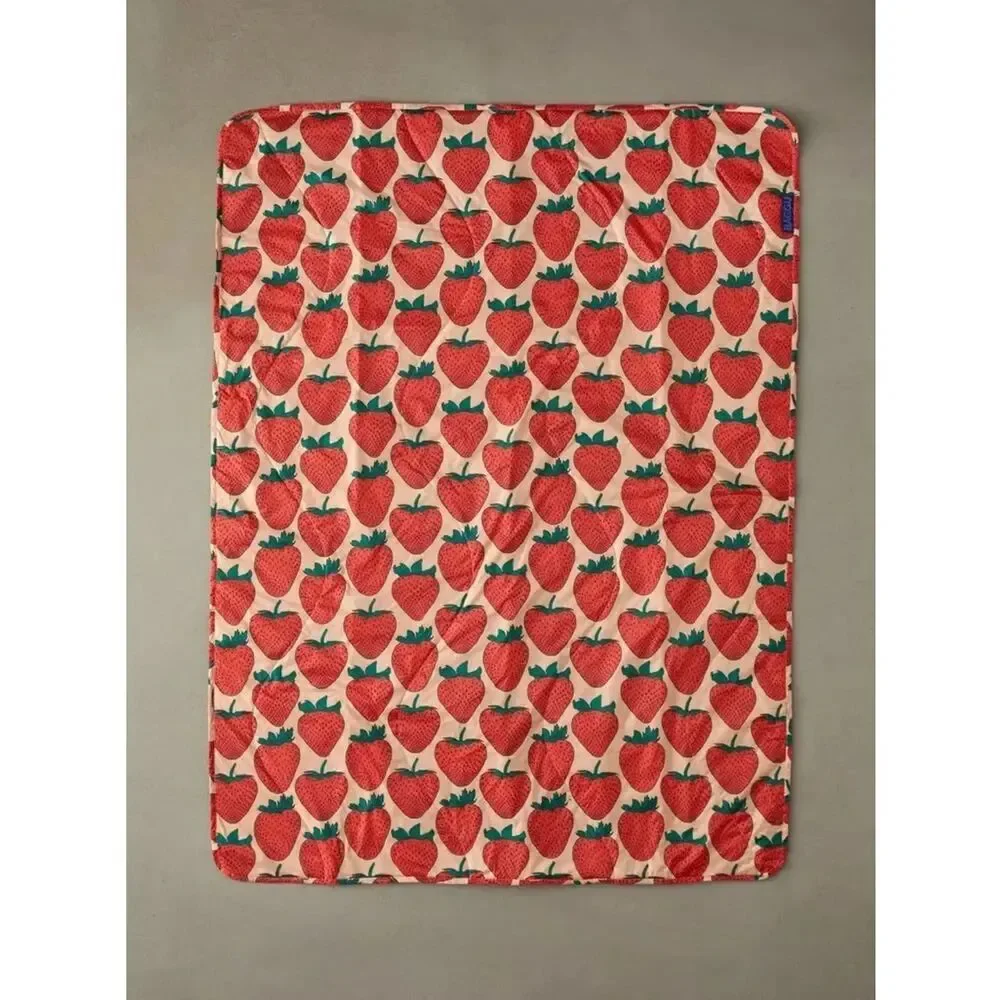 BAGGU Puffy Printed Picnic Blanket Urban Outfitters NEW